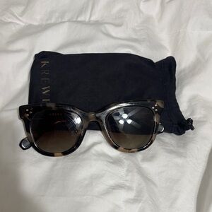 KREWE Tortoise Shell Sunglasses